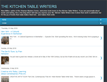 Tablet Screenshot of kitchentablewriters.blogspot.com