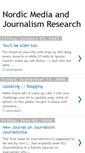 Mobile Screenshot of nordicjournalism.blogspot.com