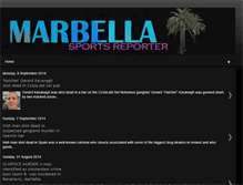 Tablet Screenshot of marbellareporter.blogspot.com