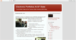 Desktop Screenshot of eportfolioadventures.blogspot.com