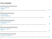 Tablet Screenshot of circozombie.blogspot.com