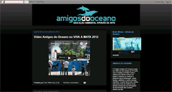 Desktop Screenshot of amigosdooceano.blogspot.com