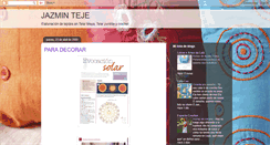 Desktop Screenshot of jazmin-tejedora.blogspot.com