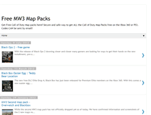 Tablet Screenshot of freemw3mappacks.blogspot.com