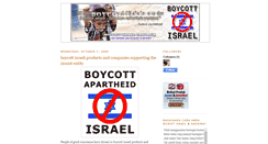 Desktop Screenshot of boycott-israel-and-america.blogspot.com