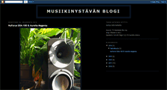 Desktop Screenshot of musiikinystava.blogspot.com