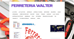 Desktop Screenshot of ferreteriawalter.blogspot.com