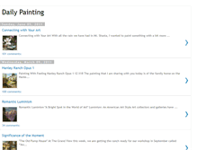 Tablet Screenshot of daily-painting.blogspot.com