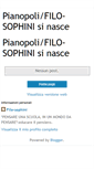 Mobile Screenshot of filo-sophini.blogspot.com