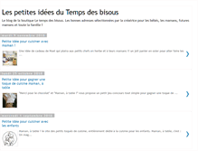Tablet Screenshot of lespetitesideesdutempsdesbisous.blogspot.com
