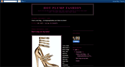 Desktop Screenshot of hotplumpfashion.blogspot.com