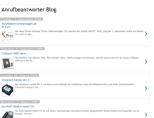 Tablet Screenshot of anrufbeantworter-blog.blogspot.com