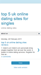 Mobile Screenshot of datingsts101com.blogspot.com