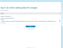 Tablet Screenshot of datingsts101com.blogspot.com