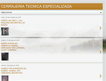 Tablet Screenshot of cerrajeriatecnicaespecializada.blogspot.com