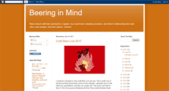 Desktop Screenshot of beeringinmind.blogspot.com