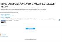 Tablet Screenshot of hotellakeplazamargaritayparamoculata.blogspot.com