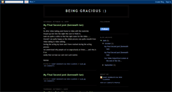 Desktop Screenshot of gra-cious.blogspot.com