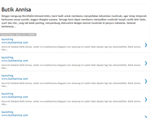Tablet Screenshot of butik-annisa.blogspot.com