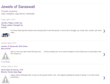 Tablet Screenshot of jewelsofsaraswati.blogspot.com