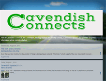 Tablet Screenshot of cavendishvt.blogspot.com