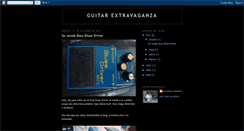 Desktop Screenshot of guitarextravaganza.blogspot.com