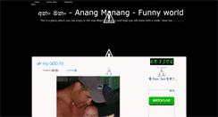 Desktop Screenshot of anangmananglanka.blogspot.com