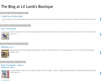 Tablet Screenshot of lillambsboutique.blogspot.com