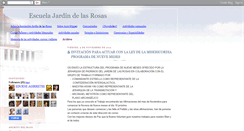 Desktop Screenshot of escuelajardindelasrosas.blogspot.com