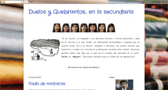 Desktop Screenshot of duelosyquebrantosenlasecundaria.blogspot.com