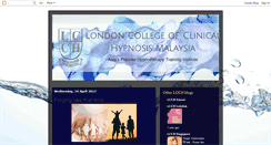 Desktop Screenshot of hypnotherapy-training-malaysia.blogspot.com