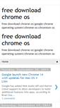 Mobile Screenshot of freedownloadchromeos.blogspot.com