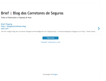 Tablet Screenshot of clippingdehoje.blogspot.com