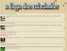 Tablet Screenshot of fugadosrebelados.blogspot.com