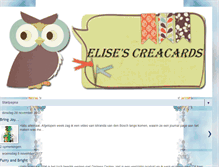 Tablet Screenshot of elisescreacards.blogspot.com