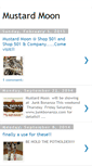 Mobile Screenshot of mustardmoon.blogspot.com