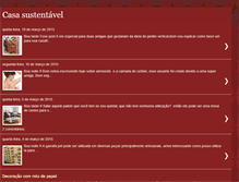 Tablet Screenshot of casasustentavel.blogspot.com