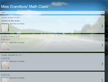 Tablet Screenshot of grandboismath.blogspot.com