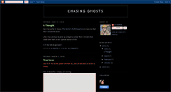 Desktop Screenshot of ajchasingghosts.blogspot.com