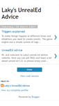 Mobile Screenshot of lakys-unrealed.blogspot.com