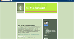 Desktop Screenshot of freefrommortgage.blogspot.com