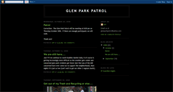 Desktop Screenshot of glenparkpatrol.blogspot.com