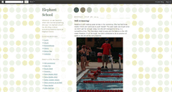 Desktop Screenshot of elephantschool.blogspot.com