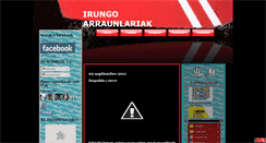 Desktop Screenshot of irungoarraunlariak.blogspot.com