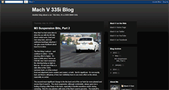 Desktop Screenshot of machv335i.blogspot.com