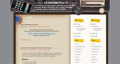 Desktop Screenshot of lrinformaticati.blogspot.com
