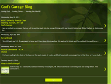 Tablet Screenshot of godsgarageblog.blogspot.com