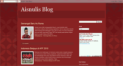 Desktop Screenshot of aisnulis.blogspot.com