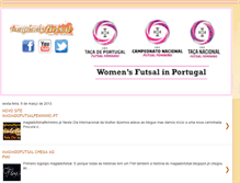 Tablet Screenshot of magiadofutsal.blogspot.com