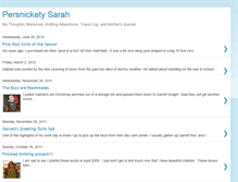 Tablet Screenshot of persnicketysarah.blogspot.com